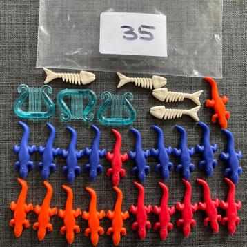 35 - Playmobil  - Salamander Harp Vis 28x beschikbaar voor biedingen