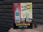 Sandeman reclame bord., Verzamelen, Ophalen of Verzenden, Gebruikt, Reclamebord
