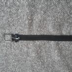 Donkerbruine lederen herenriem - 125 cm - Handgemaakt, Echt leder, Ophalen of Verzenden, Zo goed als nieuw, 115 cm of meer