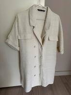 Zara blazer jurkje creme maat M H&M, Maat 38/40 (M), Verzenden, Beige, Zo goed als nieuw