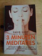 3 minuten meditaties, Boeken, Gelezen, Meditatie of Yoga, David Harp, Ophalen of Verzenden