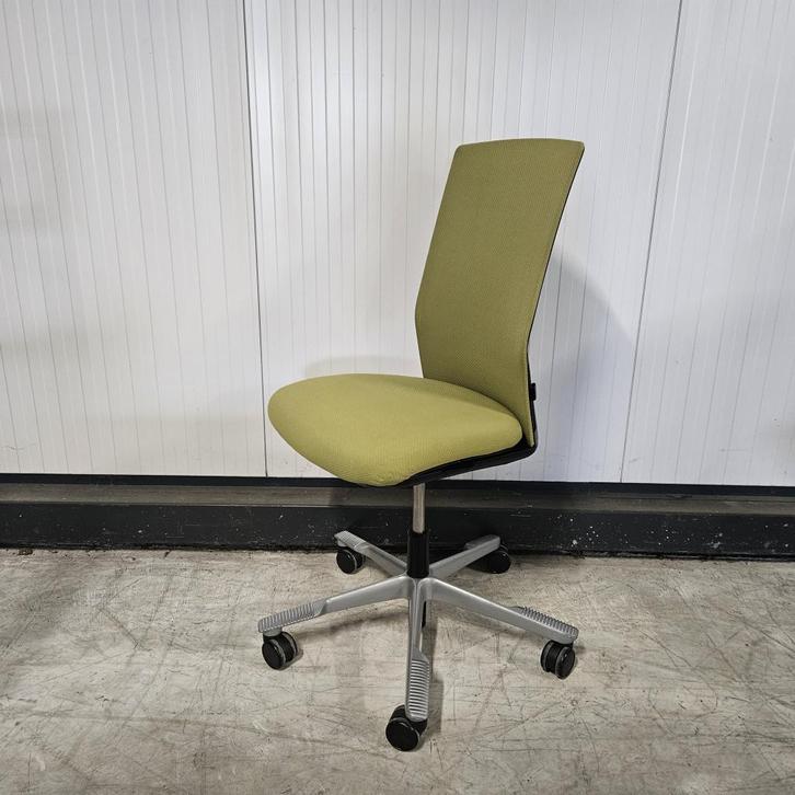 HAG Futu 1200 bureaustoel - groene stof, Huis en Inrichting, Bureaustoelen, Gebruikt