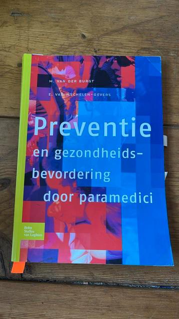 Preventie en gezondheidsbevordering door paramedici beschikbaar voor biedingen