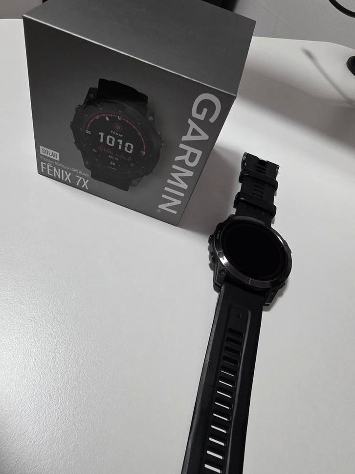 Garmin Fenix 7X Solar (51mm) - Zo goed als nieuw!, Sieraden, Tassen en Uiterlijk, Smartwatches, Ophalen