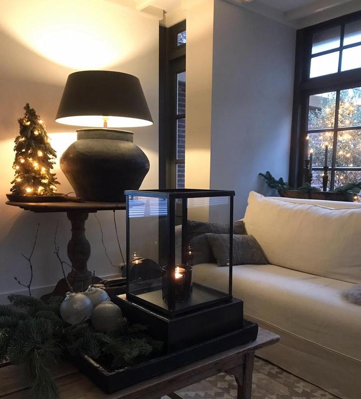 Zeer mooie XXL Kruiklamp Koper met Kap - Uniek!, Antiek en Kunst, Antiek | Lampen, Ophalen