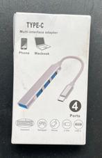 USB-C Hub / Docking Station, Computers en Software, Dockingstations, Ophalen of Verzenden, Nieuw, USB-hub, Harde schijf