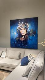Dibond 150/150 cm Mysterious Woman Martje Waals ALU ART, Ophalen, Gebruikt, 125 cm of meer, Schilderij