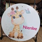 Geboortebord Giraffe, Kinderen en Baby's, Kraamcadeaus en Geboorteborden, Ophalen, Gebruikt, Geboortebord