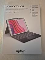 Logitech ipad combo touch, 10 inch, Logitech, 7e, 8e en 9e generatie ipad, Bescherming voor- en achterkant