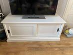Witte tv meubel, Huis en Inrichting, Kasten | Televisiemeubels, Ophalen, Gebruikt, Landelijk, Minder dan 100 cm
