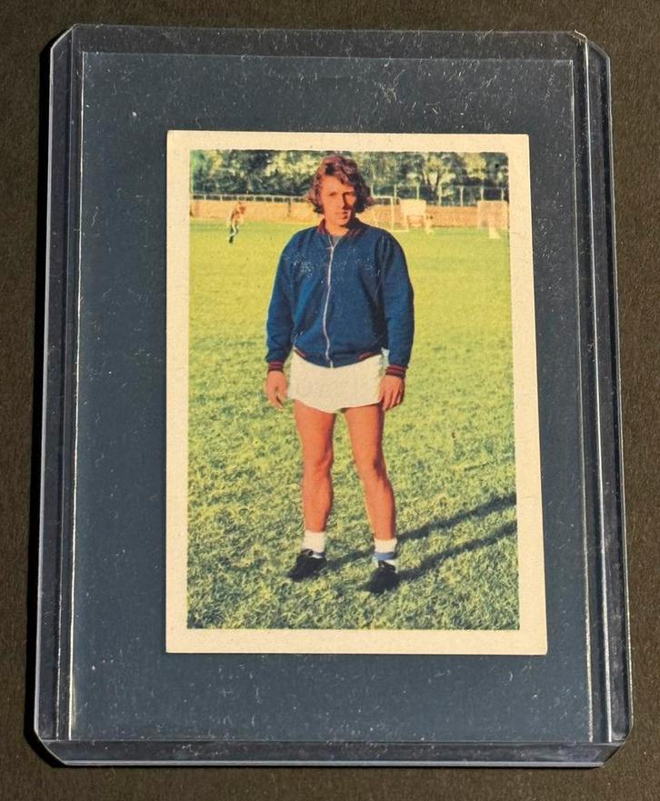 Voetbal Vanderhout 1972 - 1973 #55 Kees van Slooten ZELDZAAM, Verzamelen, Sportartikelen en Voetbal, Nieuw, Poster, Plaatje of Sticker