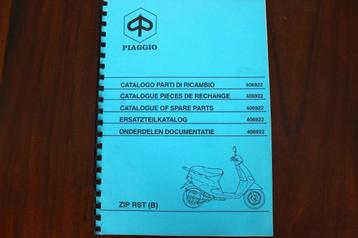 Piaggio Zip RST  [B] 1996 scooter onderdelen boek parts beschikbaar voor biedingen