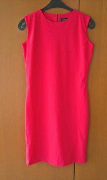 Zeer chique felroze mouwloos strak jurkje PURDEY 36 SNAZZEYS beschikbaar voor biedingen