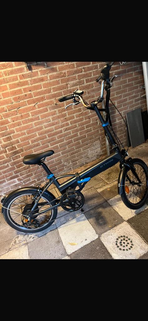 Btwin Tilt 500 E elektrische vouwfiets, Fietsen en Brommers, Fietsen | Vouwfietsen, Zo goed als nieuw, Overige merken, 20 inch of meer