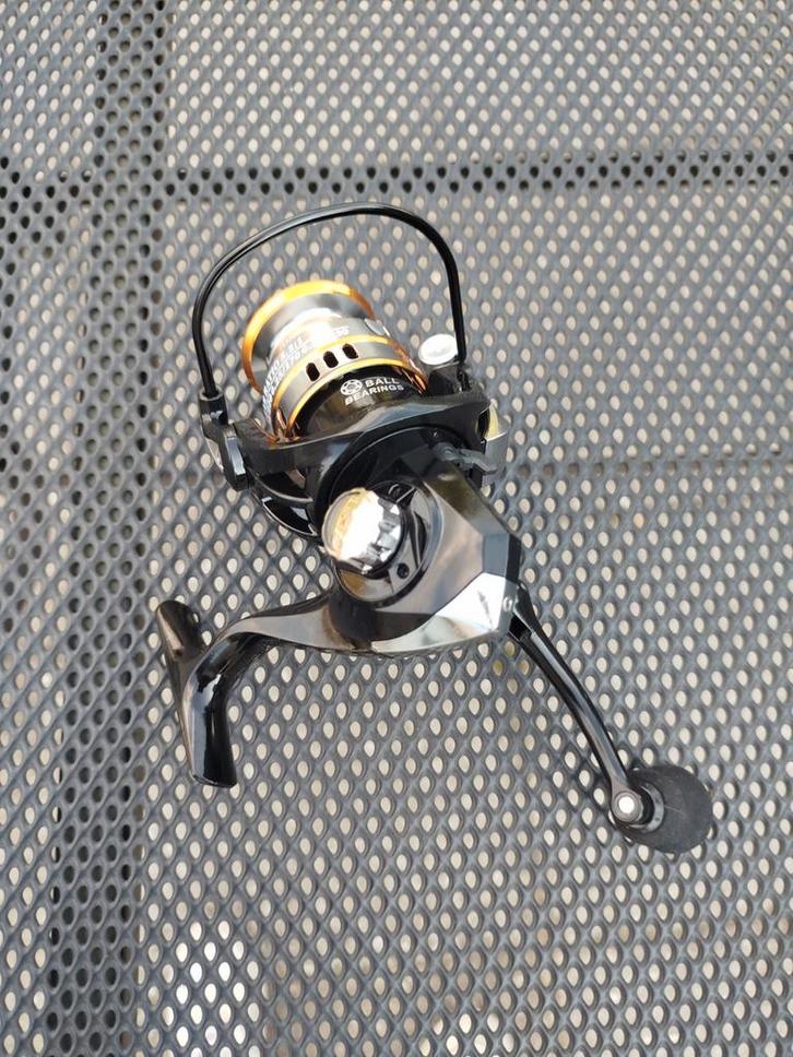 Baitcaster hengel+reel & losse molen. Lees de beschrijving!!, Watersport en Boten, Hengelsport | Algemeen, Zo goed als nieuw, Molen