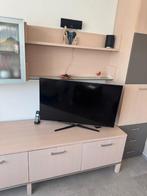 Dressoir,Televisie meubel, Huis en Inrichting, Kasten | Dressoirs, Ophalen, Gebruikt, Glas, 200 cm of meer