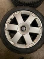 Audi A4 17” velgen 225/45R17 winterbanden Dunlop Michelin, Gebruikt, Banden en Velgen, 17 inch, Winterbanden