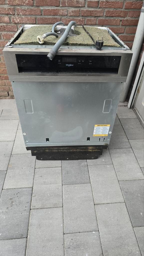 Whirlpool Vaatwasser - Gebruikt, Witgoed en Apparatuur, Vaatwasmachines, Gebruikt, Inbouw, 85 tot 90 cm, 45 tot 60 cm, 10 tot 14 liter