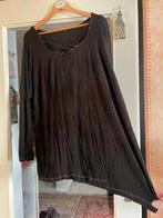 Leuke tuniek met kruisbandjes Ibiza style 46/48 nu 15,99€, Zwart, Maat 46/48 (XL) of groter, Made in Ibiza, Ophalen of Verzenden