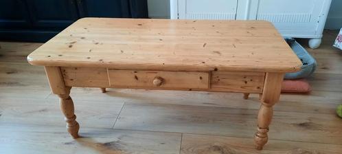 Grenen salontafel, Huis en Inrichting, Tafels | Salontafels, Gebruikt, Minder dan 50 cm, 50 tot 100 cm, 100 tot 150 cm, Rechthoekig