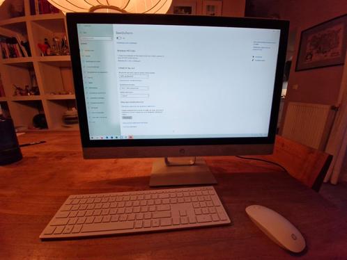HP Pavillon All in One Desktop Computer 27“, Computers en Software, Desktop Pc's, Zo goed als nieuw, 2 tot 3 Ghz, SSD, 8 GB, Met monitor