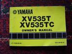 Yamaha XV535 T / TC 1986 motorcycle owner's manual, Ophalen of Verzenden, Yamaha