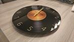 Glazen Wandklok Vinylplaat! 35 CM! NIEUW!, Ophalen of Verzenden, Nieuw