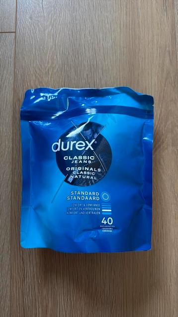 NIEUW Durex condooms classic 40 stuks beschikbaar voor biedingen