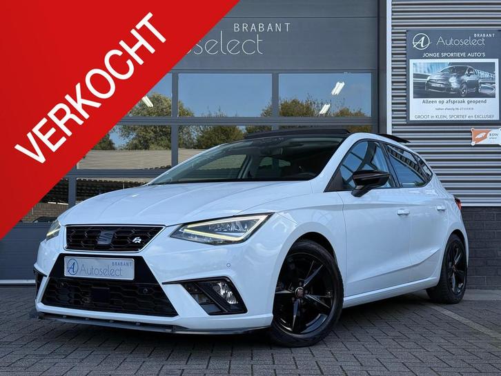 SEAT Ibiza 1.0 TSI FR Pano Navi Camera, Auto's, Seat, Bedrijf, Te koop, Ibiza, ABS, Achteruitrijcamera, Adaptive Cruise Control