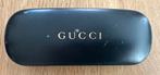 Gucci montuur met brillenkoker, Overige merken, Zonnebril, Bruin, Ophalen of Verzenden