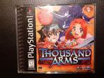 Thousand Arms voor Ps1, Ophalen, Gebruikt, 1 speler, Role Playing Game (Rpg)