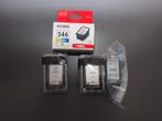 cartridges voor Canon 545 en 546, Computers en Software, Printerbenodigdheden, Ophalen of Verzenden, Gebruikt, Cartridge, Canon