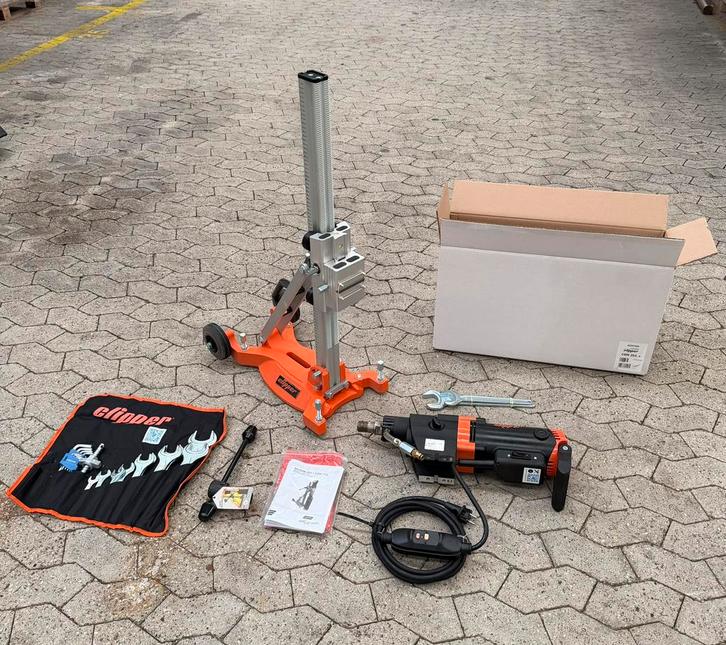 Norton Clipper CDR 253 + CDM 253 diamantboor set–NIEUW €2500, Doe-het-zelf en Verbouw, Gereedschap | Boormachines, Nieuw, Overige typen