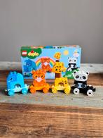 Duplo 10955 Dierentrein, Kinderen en Baby's, Speelgoed | Duplo en Lego, Ophalen of Verzenden, Zo goed als nieuw, Complete set