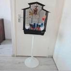 Vogelkooi met toebehoren (vaste prijs), Dieren en Toebehoren, Vogels | Hokken en Kooien, Ophalen, Zo goed als nieuw, Metaal, Vogelkooi