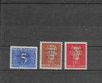 Nieuw Guinea 1953, NVPH 22 t/m 24, Postfris., Verzenden, Postfris, Nieuw-Guinea