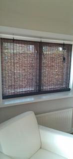 bamboe rolgordijnen 3 stuks, Ophalen, Gebruikt, Bruin, 50 tot 100 cm