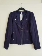Jasje / bikerjack model -- maat S / 36 -- Miss Etam (nieuw!), Kleding | Dames, Jasjes, Kostuums en Pakken, Blauw, Nieuw, Ophalen of Verzenden