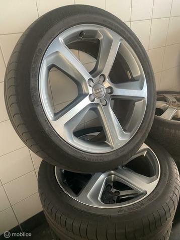 Set originele Audi Q5 20 inch velgen met Michelin banden beschikbaar voor biedingen