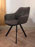Eetkamerstoel (Bas) Grijs  4x, Huis en Inrichting, Stoelen, Ophalen, Zo goed als nieuw, Grijs, Vier