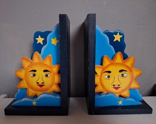 Boekensteunen Zon 📚 Boeken Steunen Boeksteunen Boekenplank, Huis en Inrichting, Woonaccessoires | Wandplanken en Boekenplanken