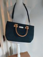 Stijlvolle Daniel Ray schouder/handtas 5 vakken en portemonn, Ophalen of Verzenden, Zo goed als nieuw, Zwart, Schoudertasje