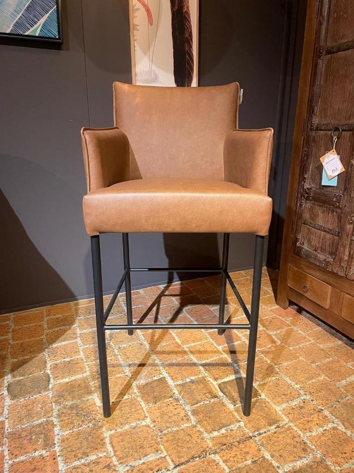 barkrukken set, Huis en Inrichting, Barkrukken, Nieuw, 60 tot 90 cm, Leer, 5 krukken of meer, Ophalen of Verzenden