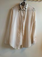 Mooie nieuwe cremekleur blouse voor Kerst, Ophalen of Verzenden, Zo goed als nieuw, Maat 36 (S), Zwart