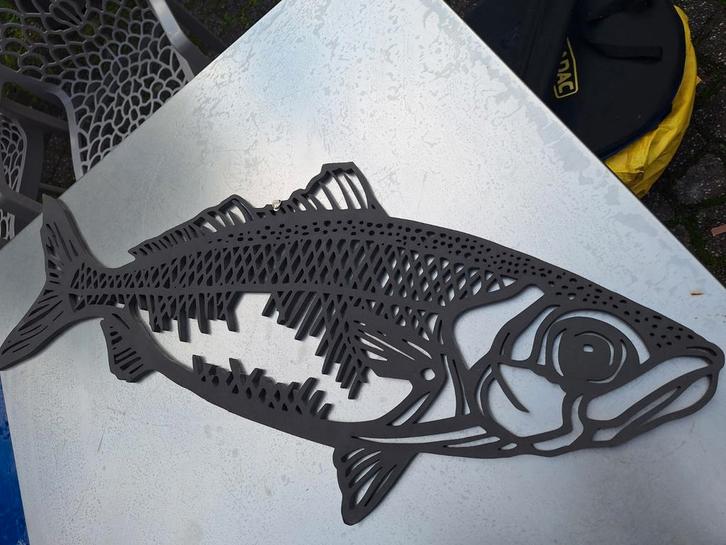 Wanddecoratie zeer grote VIS.DALEN,DRENTHE, Huis en Inrichting, Woonaccessoires | Wanddecoraties, Zo goed als nieuw, Ophalen of Verzenden