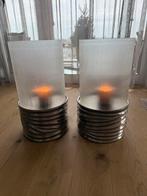 Windlichten glas Guaxs, Ophalen of Verzenden, Zo goed als nieuw, Overige materialen, 50 tot 75 cm