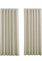 2 Curtains beige 200*260cm, Huis en Inrichting, Stoffering | Gordijnen en Lamellen, Nieuw, 150 tot 200 cm, Beige, Ophalen of Verzenden