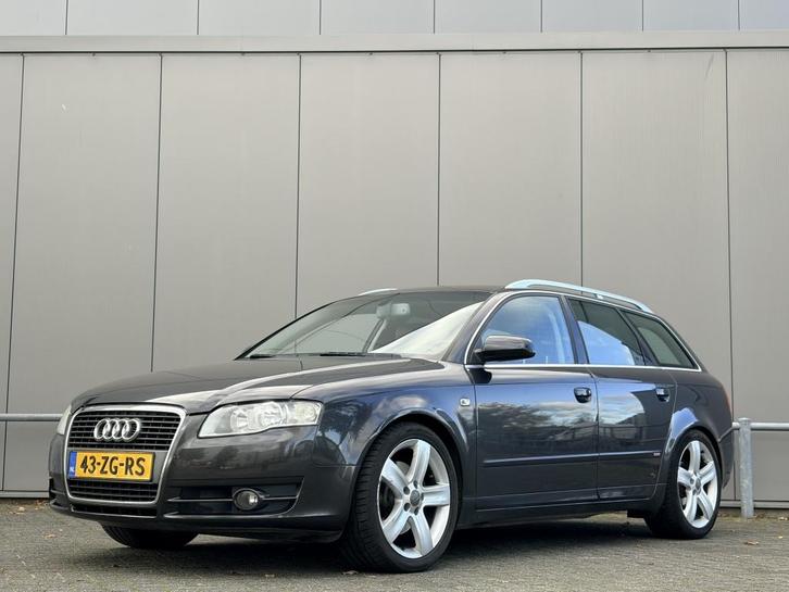 Audi A4 Avant 1.8 Turbo - airco - cruise - trekhaak - leder, Auto's, Audi, Bedrijf, A4, Airbags, Airconditioning, Alarm, Boordcomputer