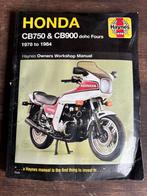 Honda CB 750 & CB 900 werkplaats handboek, Motoren, Ophalen of Verzenden, Honda