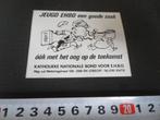 sticker strip Jeugd EHBO een goede zaak óók met het oog op *, Ophalen, Zo goed als nieuw, Sticker